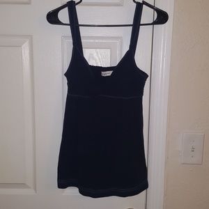 Navy tank top